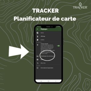 Planificateur de cartes Tracker